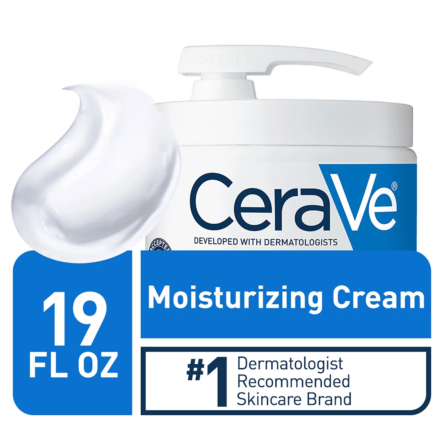 CeraVe Daily Moisturizing Cream with Pump, 19 oz. | Sam's Club
