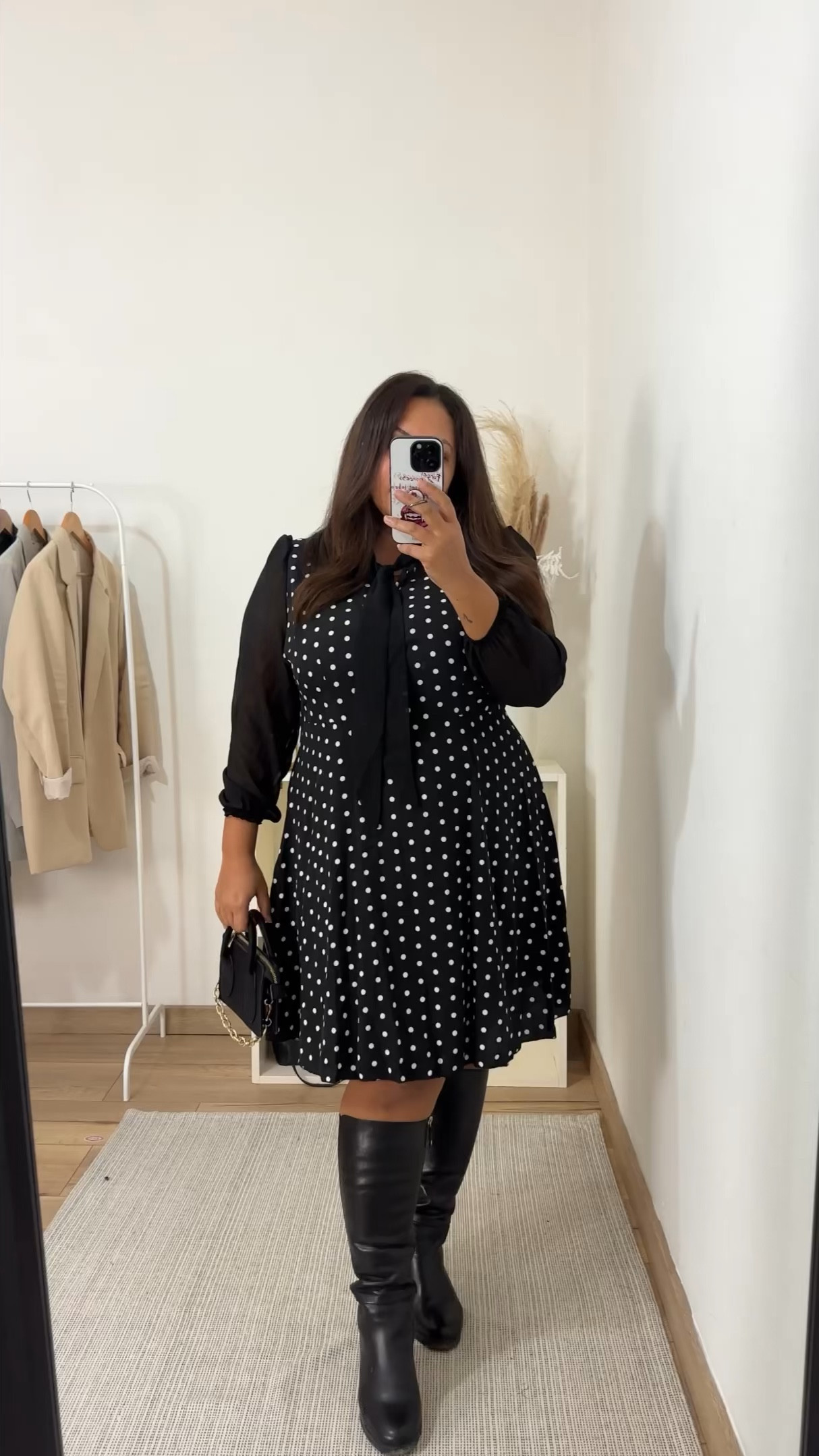 Polka dots curvy dress🖤

 Code: SZN228 for 15% off for any purchase on SHEIN.
Size 1XL
#sheincurve #sheindress #curvydress #midsizefashion 

#LTKmidsize #LTKplussize #LTKfindsunder50