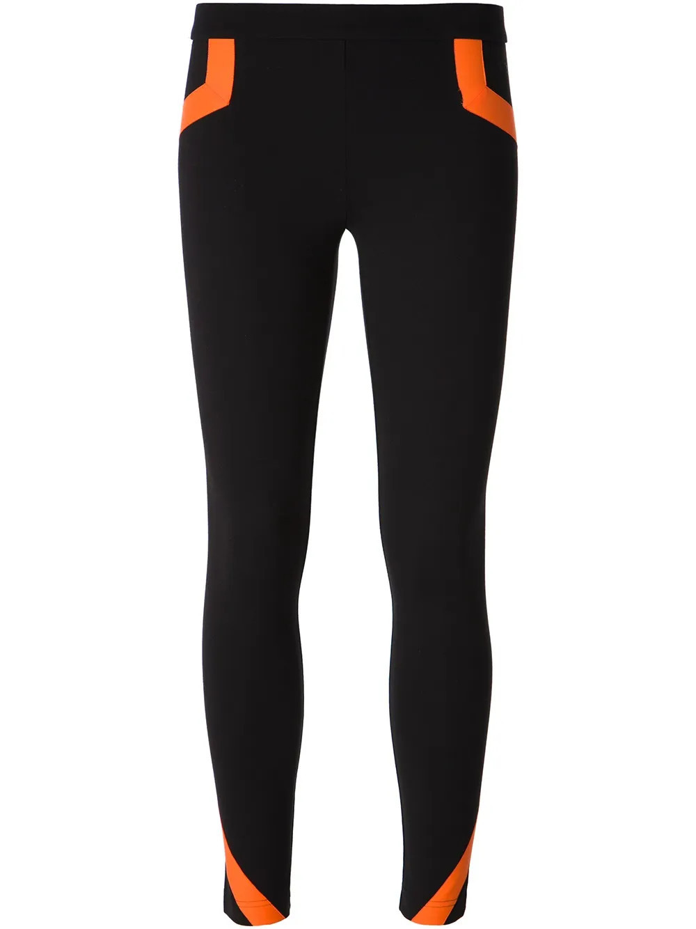Y-3 stripe detail leggings - Black | Farfetch Global