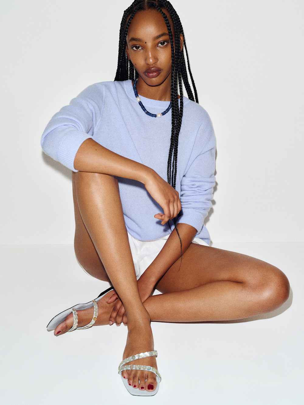 Shoshana Flat Sandal | Reformation (Global)