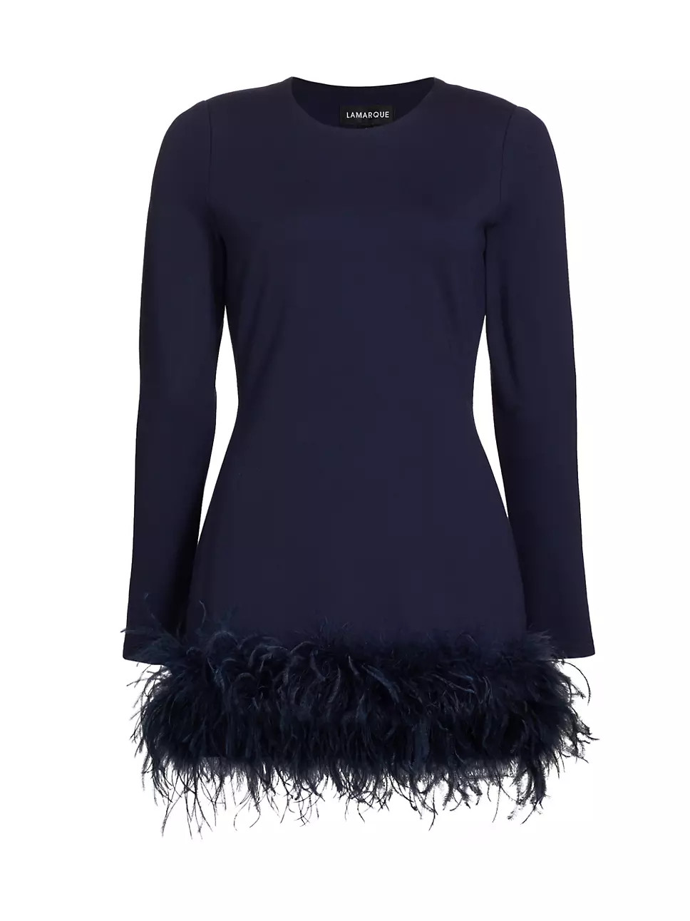 Bahira Feather-Trimmed Minidress | Saks Fifth Avenue