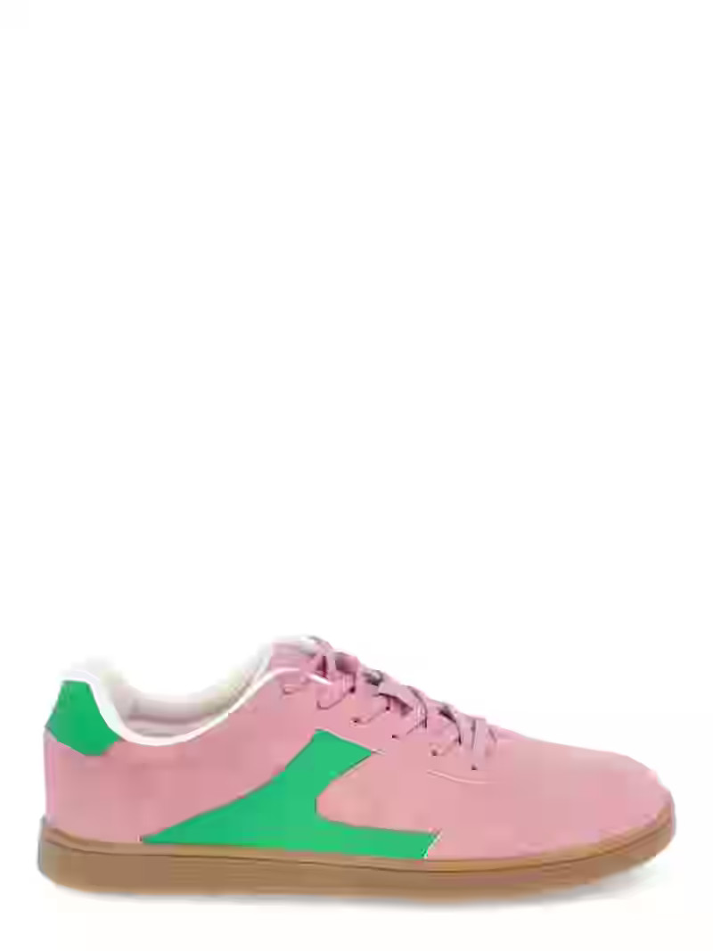 No Boundaries Women's Lace Up Sport Sneakers, Wide Width Available | Walmart (US)