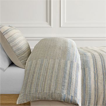 Woven Stripe Duvet Cover & Shams | West Elm (US)
