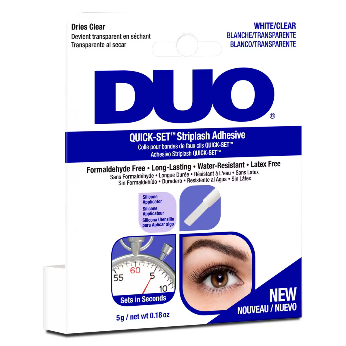 DUO Adhesive Quick Set Lash Adhesive - Clear - 0.18oz | Target