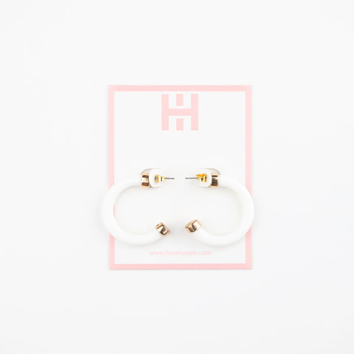 Minis - White | Hoo Hoops