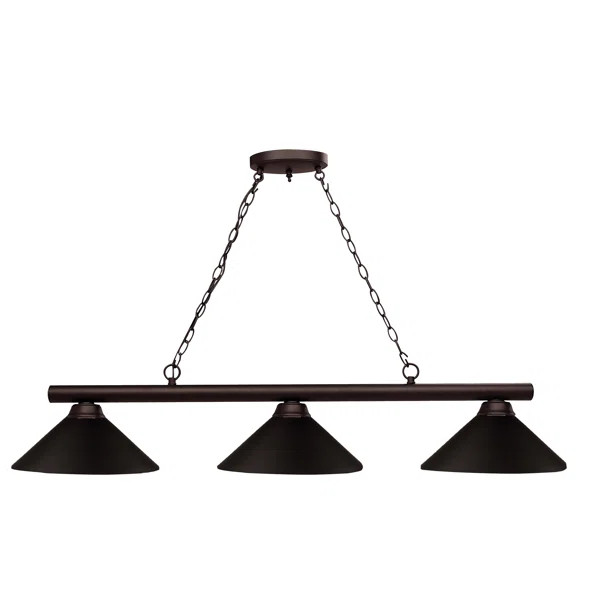 Begley 3 - Light Bronze Pool Table Lights Pendant | Wayfair North America