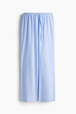 H & M - Pyjamahose aus Baumwolle - Blau - Damen | H&M (DE, AT, CH, NL, FI)