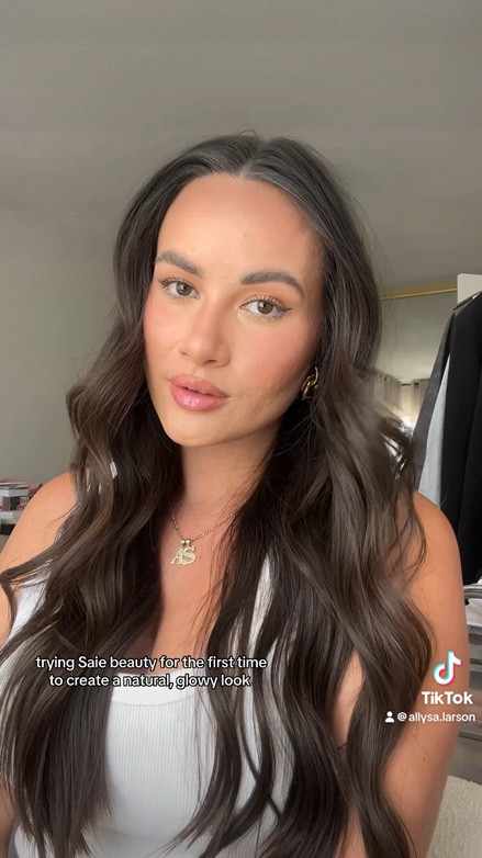 Natural glowy makeup look for summer - sharing some of my beauty favorites from Saie!

#LTKgrwm #LTKSeasonal #LTKBeauty