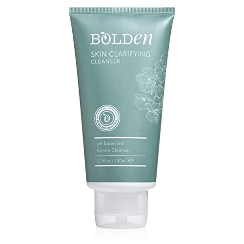 BOLDEN Skin Clarifying Cleanser | pH-balanced Foaming Gel Cleanser | Sulfate-free Cleanser for Oily and Blemish-prone Skin | 5.1 Fl Oz | Amazon (US)