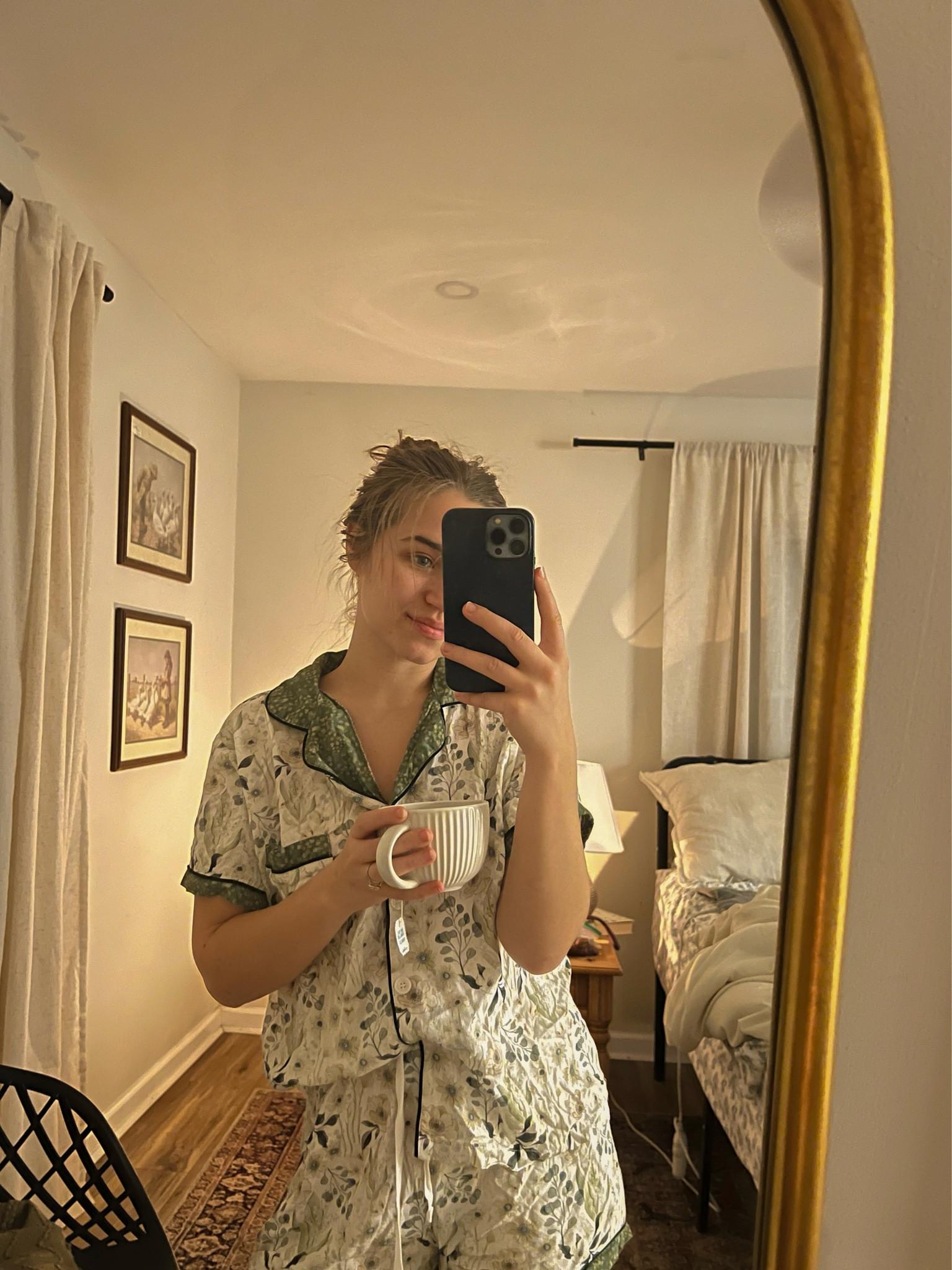 Comfy pjs and some tea is the ultimate cozy night recipe 🥰

#LTKSeasonal #LTKHome #LTKGiftGuide
