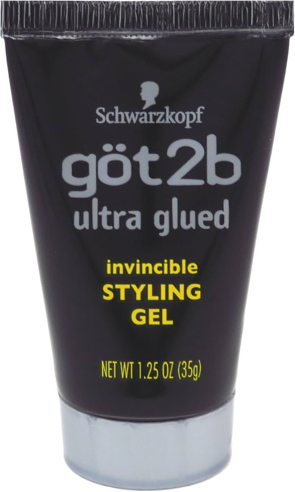 got2b Ultra Glued Invincible Styling Gel Hair Gel 1.25 oz (12 Pack) | Amazon (US)