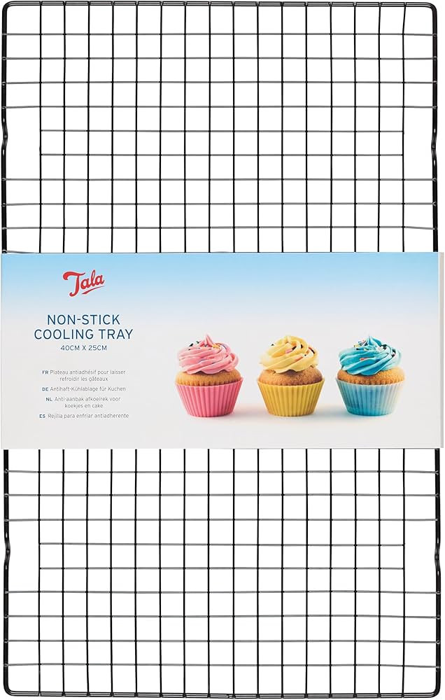 Tala Grande Antihaft-Kühlrost - Perfekt zum Abkühlen von frischen Backwaren wie Muffins, Cookie... | Amazon (DE)