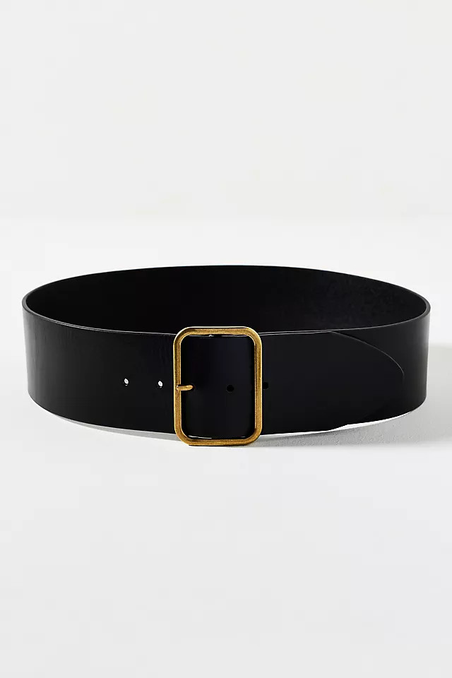 Wide Square Buckle Belt | Anthropologie (US)