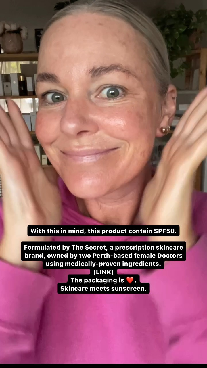 There are regulations in Australia that make it difficult for content creators and pro artists like me to talk about sunscreens. As sunscreens must be approved by the TGA (Therapeutic Goods Association) and kinda regulated like a “medication”.

Let’s talk about it.

The rules state that  content creators can’t give a “personal testimonial” about sunscreen. This means I can’t say how well it worked for us personally in terms of protection.

What I can do is state factually that a product contains SPF.

With this in mind, this product contains SPF50.

In a nutshell, just because I am talking about and demo’ing sunscreen less, doesn’t mean you should use it.

You should.

Every darn day.
