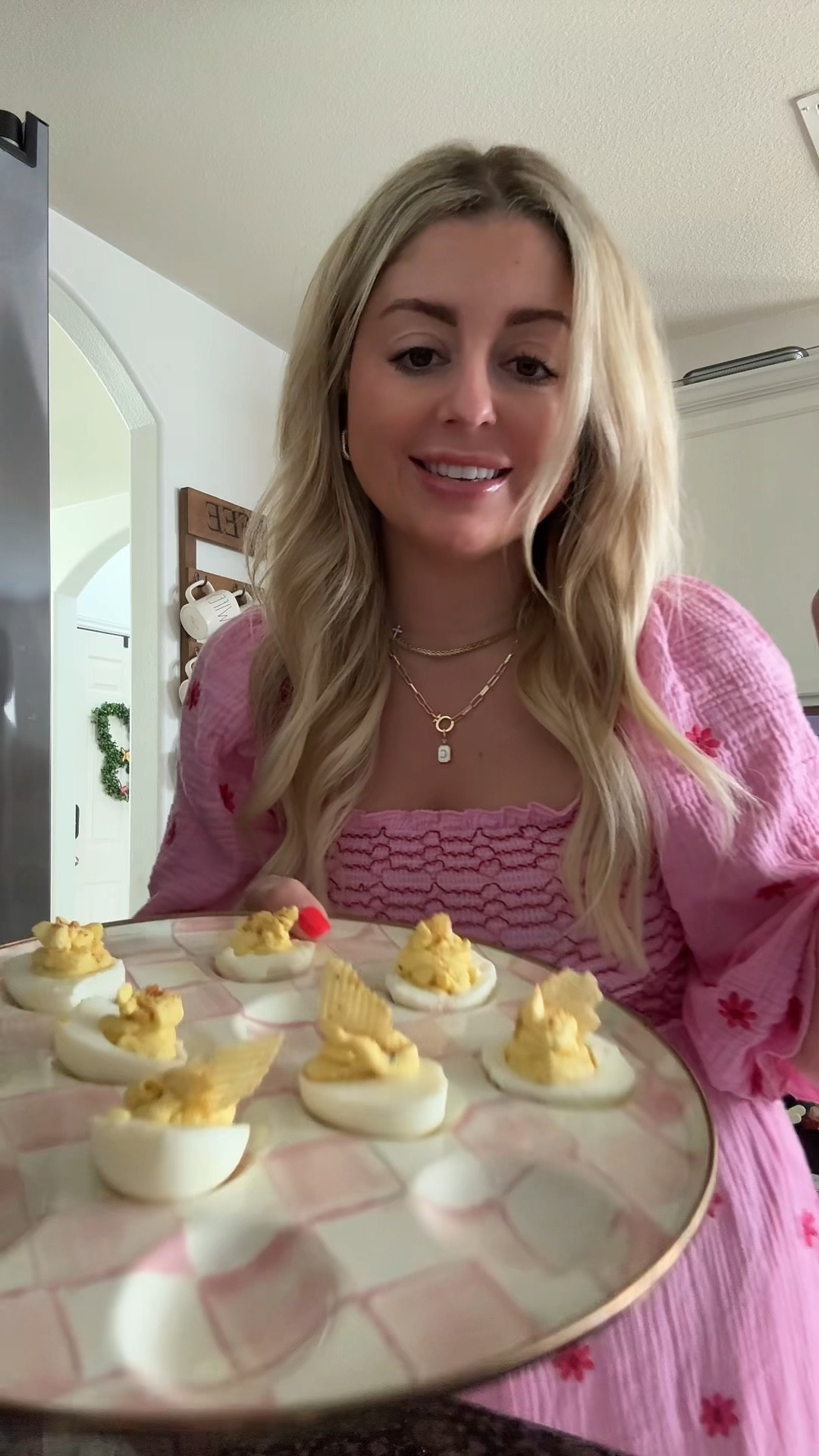 Sour cream and onion deviled eggs!
OOTD 
Dress small
Spring fashion 

#LTKWatchNow #LTKFindsUnder100 #LTKFindsUnder50