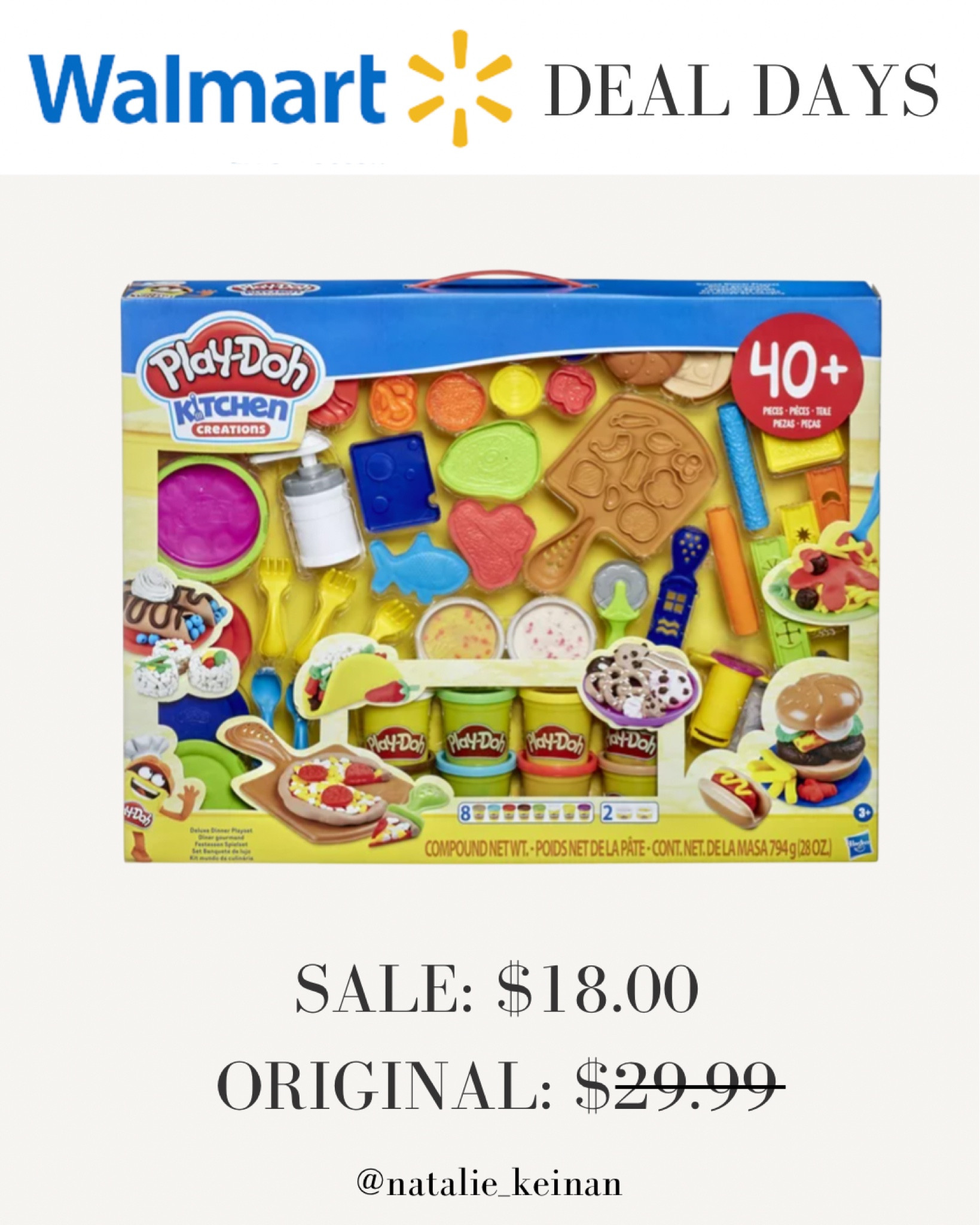 Play doh store deluxe food set