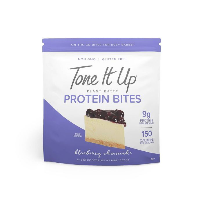 Tone It Up Plant Based Protein Bites - Blueberry Cheesecake - 8ct | Target