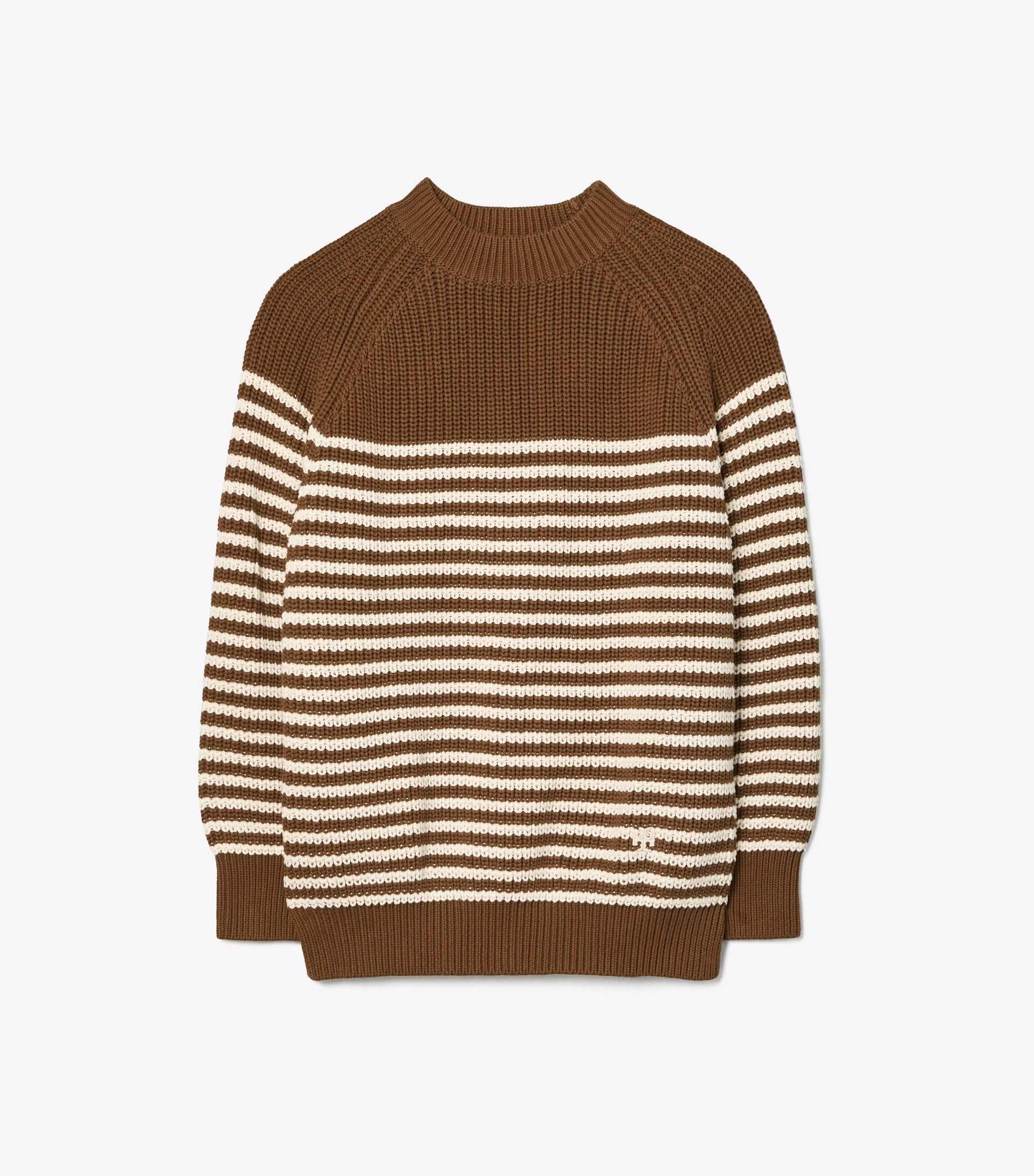 Breton-Stripe Cotton Sweater | Tory Burch (US)