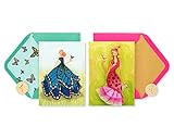 Papyrus Birthday Cards for Her, Flamingo and Butterfly (2-Count) | Amazon (US)