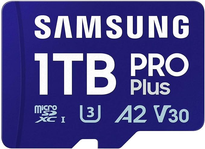 SAMSUNG PRO Plus microSD Memory Card + Adapter, 1TB MicroSDXC, Up to 180 MB/s, Full HD & 4K UHD, ... | Amazon (US)