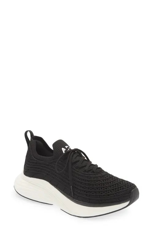 APL TechLoom Zipline Running Shoe in Black /White at Nordstrom, Size 6.5 | Nordstrom