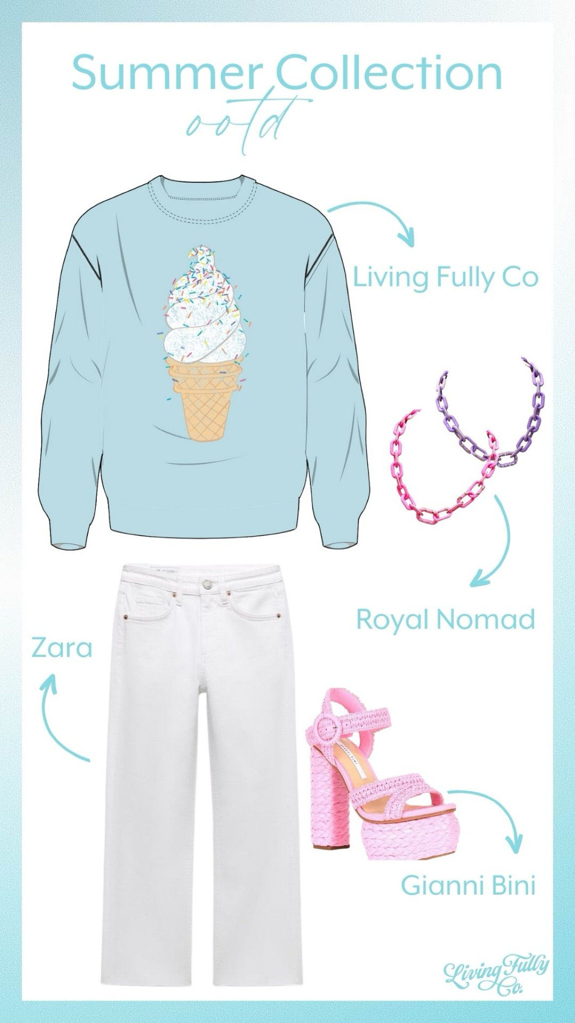 Living Fully Co summer ice cream OOTD 🩵🍦☀️🩷 



#LTKSeasonal #LTKGiftGuide