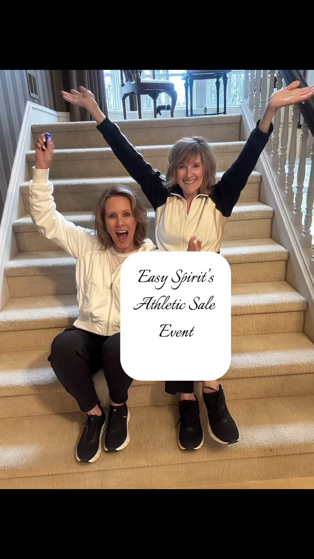If you are looking to refresh your athletic footwear- try these great products from Easy Spirit.   We both love the Denise Austin EMOVE and Mel EMOVE styles!!   Right now through January 21 select athletic and walking styles are $20 off. 
Check out the linked products below.  

#LTKselfcare #LTKfitnessgoals #LTKActive