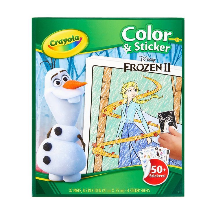 Crayola Disney Frozen 2 Color & Sticker Sheets | Target