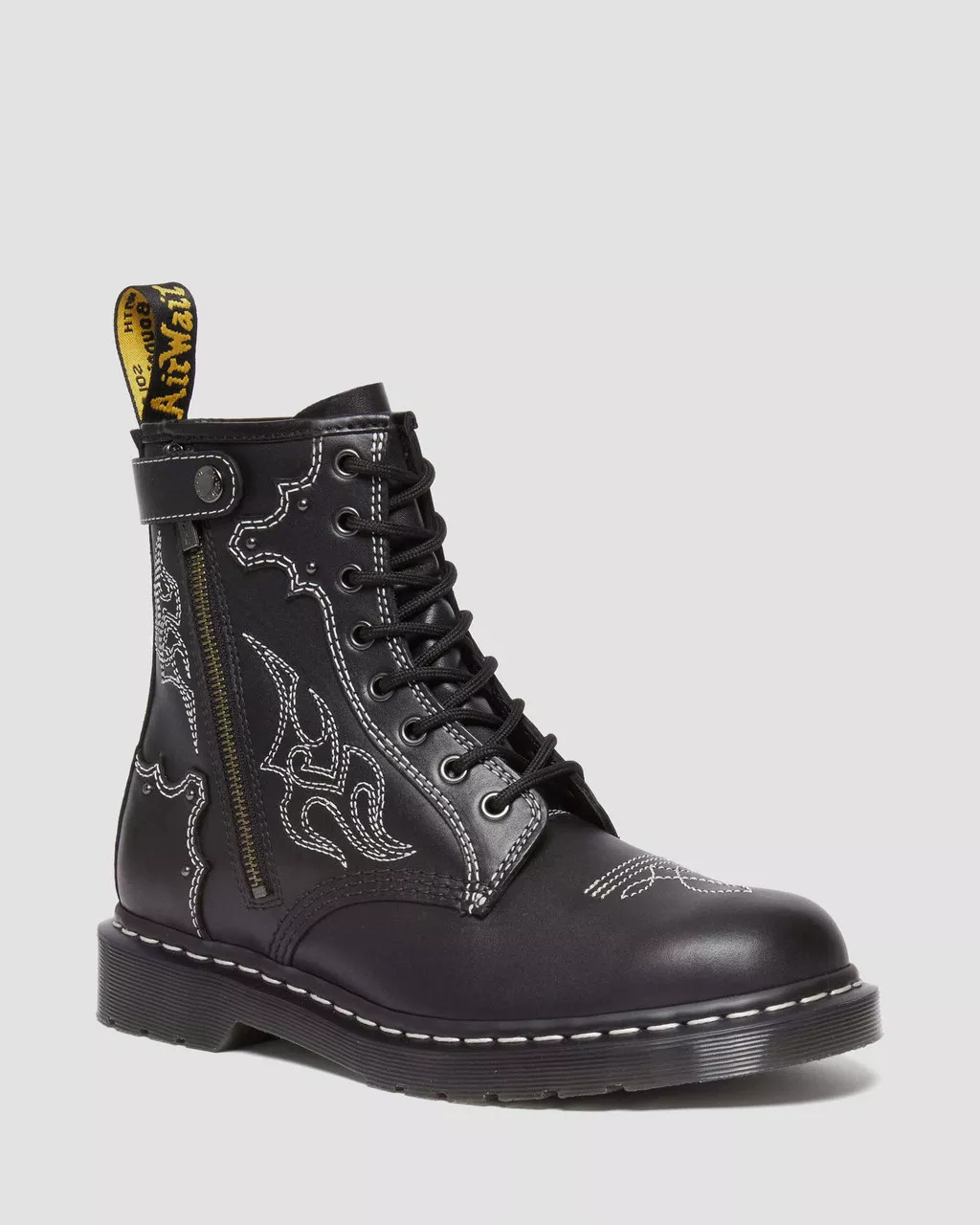 1460 Contrast Stitch Leather Lace Up Boots | Dr Martens (UK)