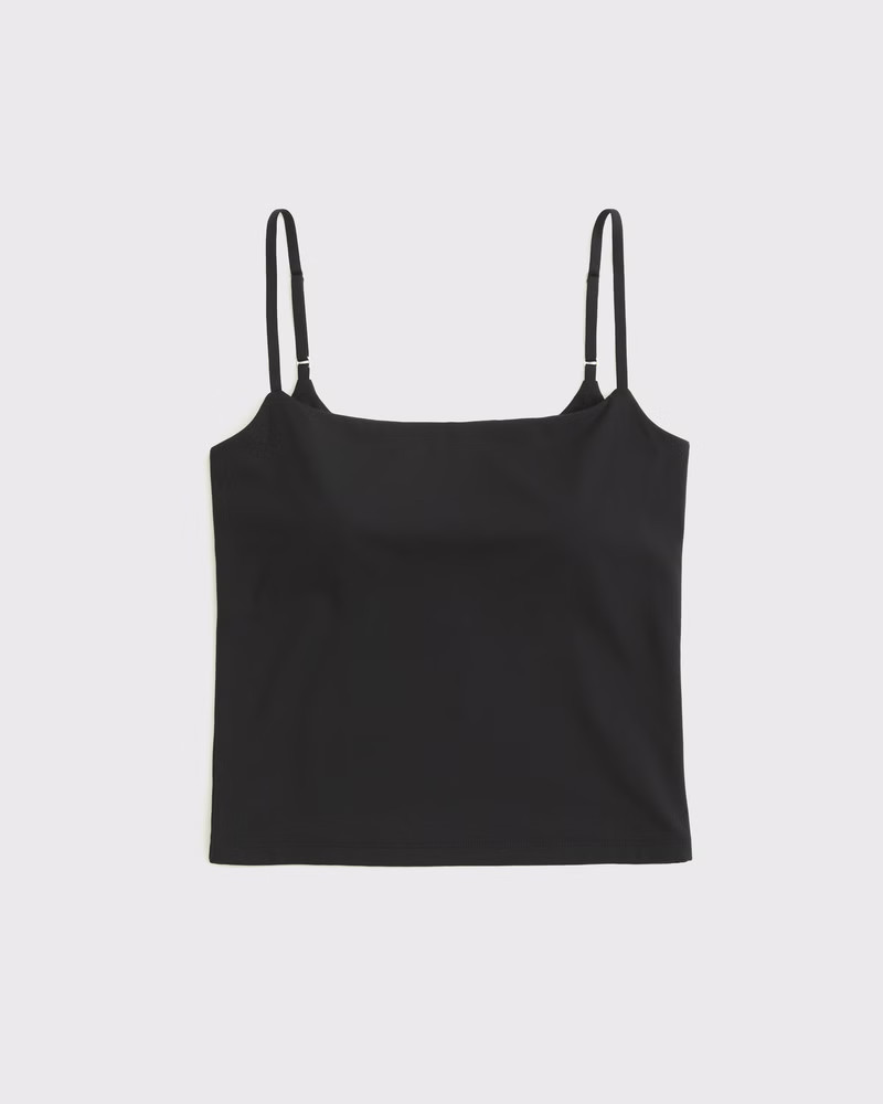 Abercrombie & Fitch Women's Bra-Free Snatched Seamless 90s Cami in Black - Size XXS | Abercrombie & Fitch (US)