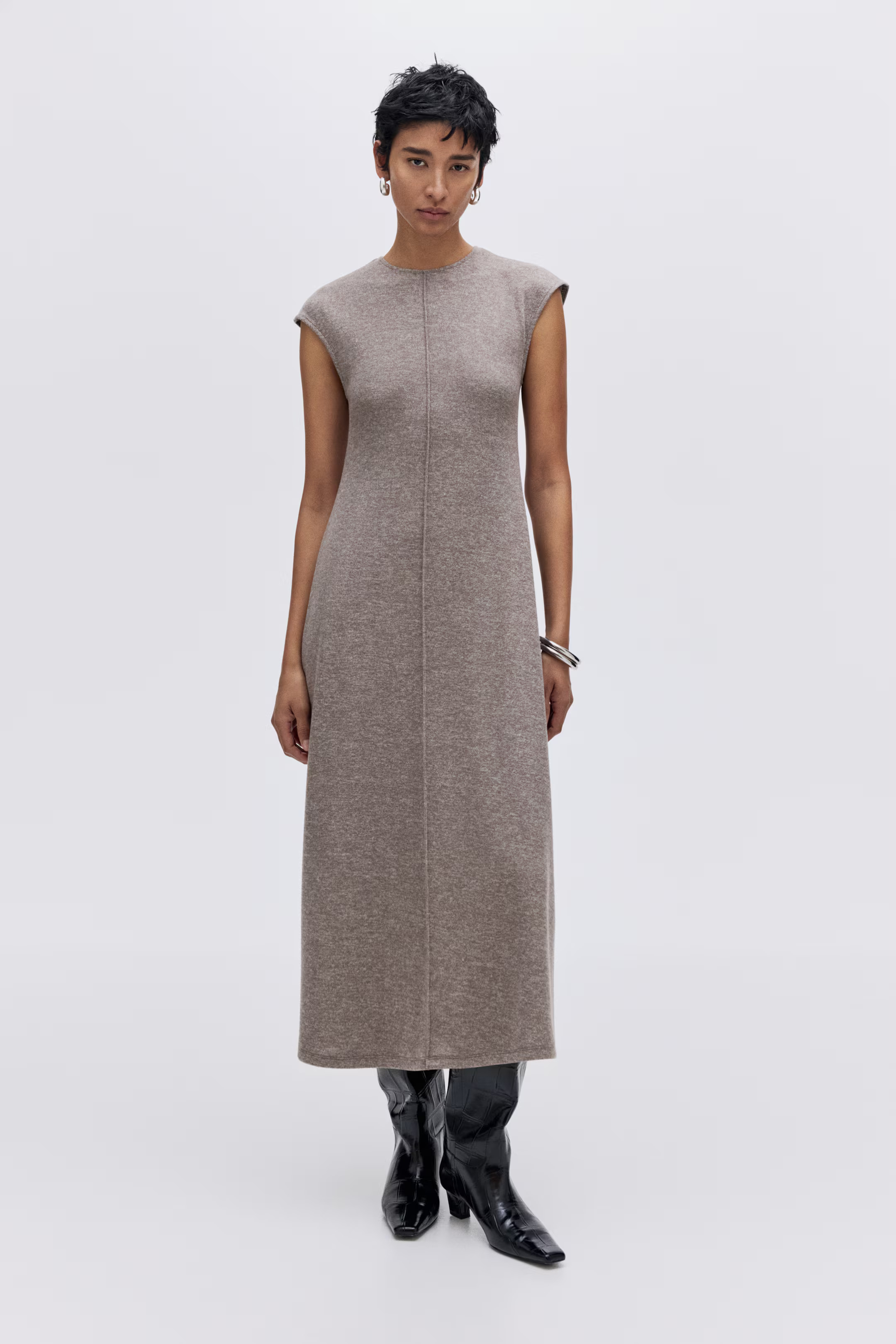 Cap-Sleeved Jersey Dress | H&M (US + CA)