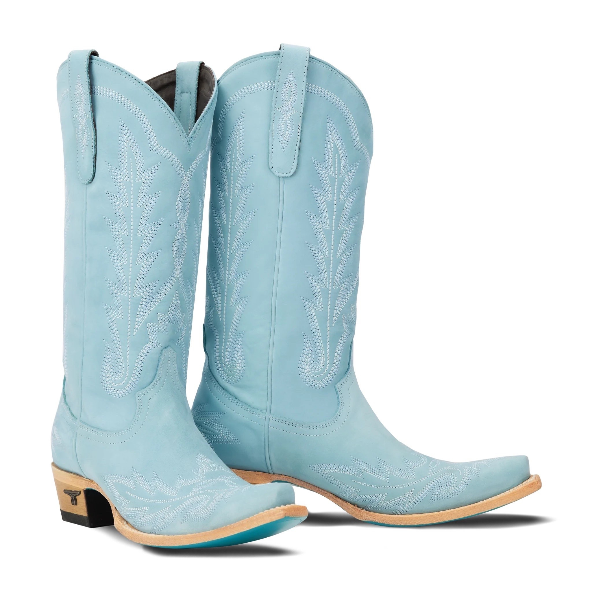 ✨ The Romantic Western Edit | A curated collection of feminine western statement boots that blend soft luxury, modern cowgirl style, and elevated detailing for bold, romantic looks with effortless confidence. ✨ 

LEXINGTON BOOT – POWDER BLUE
Soft, airy, and effortlessly unique — this powder blue leather cowboy boot offers a fresh, feminine take on western style. Finished with classic flame-stitch embroidery and a timeless snip toe, it’s perfect for spring styling, weddings, and standout everyday looks. Available in multiple colors. 

Heel: 1.75” | Shaft: 13” | Snip Toe | Signature turquoise sole 💙✨

Keywords:

* western boots
* cowgirl boots
* statement boots
* blue western boots
* pastel blue boots
* fashion western boots
* tall cowboy boots
* snip toe boots
* embroidered western boots
* luxury western boots
* western outfit ideas
* country concert outfit
* festival outfit
* date night outfit
* fall outfit inspo
* travel outfit styling
* dress and boots outfit
* feminine western style
* vacation outfit ideas
* everyday statement outfit
* romantic western style
* soft western aesthetic
* modern cowgirl aesthetic
* feminine western fashion
* western luxury style
* editorial western look
* dreamy western outfit
* elevated cowgirl style
* chic western fashion
* Paris meets prairie aesthetic

#LTKgrwm #LTKTravel #LTKootd