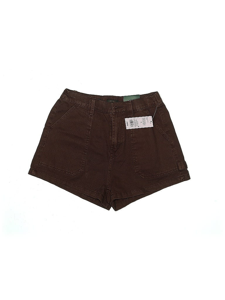 Wild Fable 100% Cotton Solid Tortoise Brown Shorts Size 6 - 45% off | ThredUp