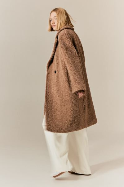 Manteau en tissu peluche | H&M (FR, IT, ES, PT, BE)