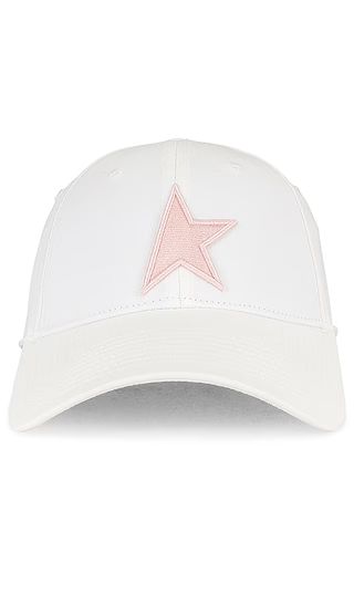 Demos Baseball Hat in Papyrus & Baby Pink | Revolve Clothing (Global)