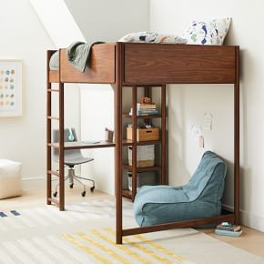 Tilden Full Loft Bed w/ Desk | West Elm (US)