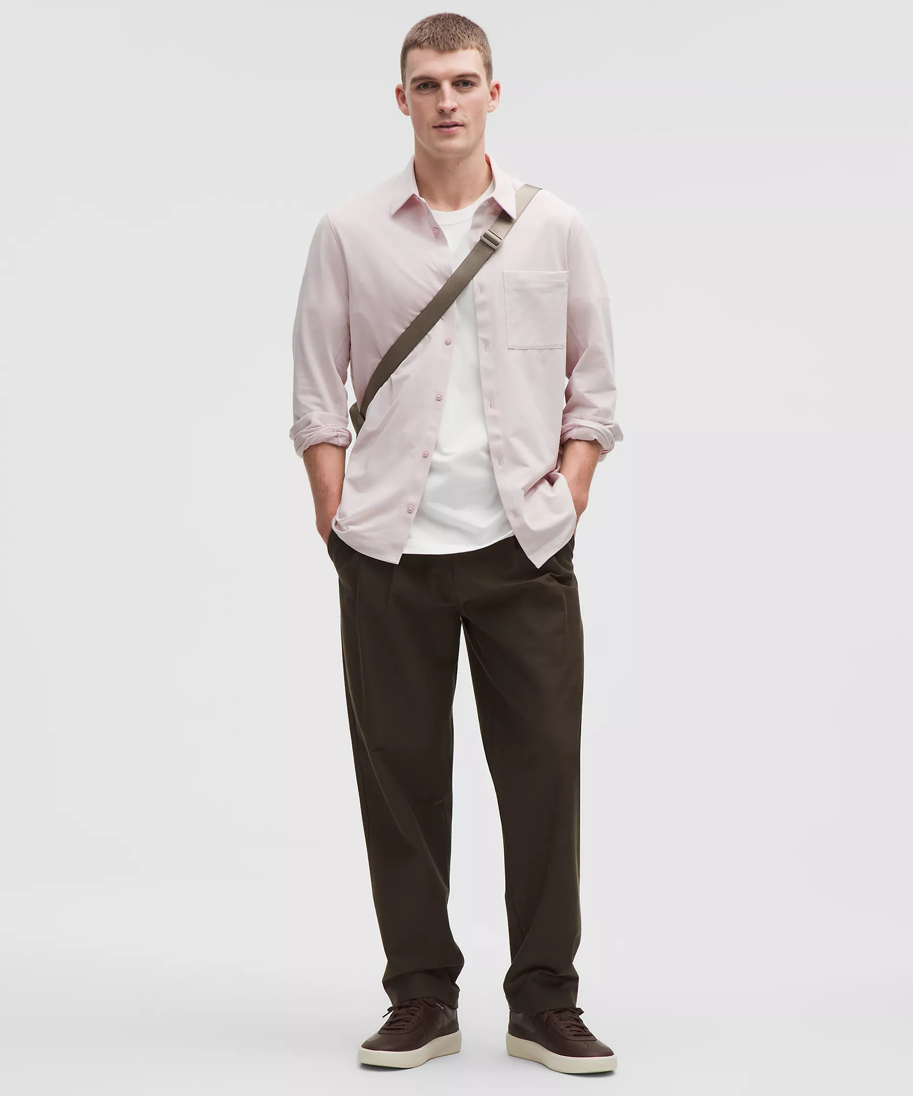 Commission Long-Sleeve Shirt *Pocket | Men's Button Down & Dress Shirts | lululemon Canada | lululemon (CA)