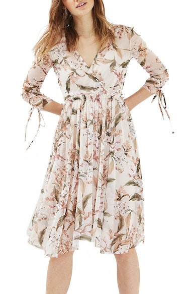 Lily Floral Mesh Dress | Nordstrom