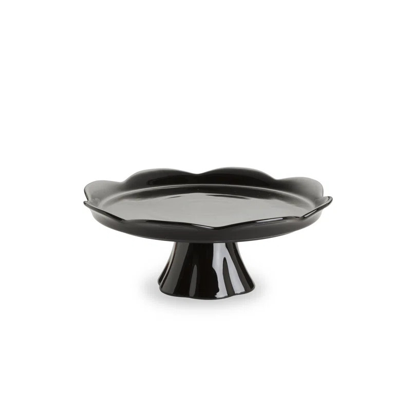 Rococo Rosanna Noir Cake Stand | Wayfair North America