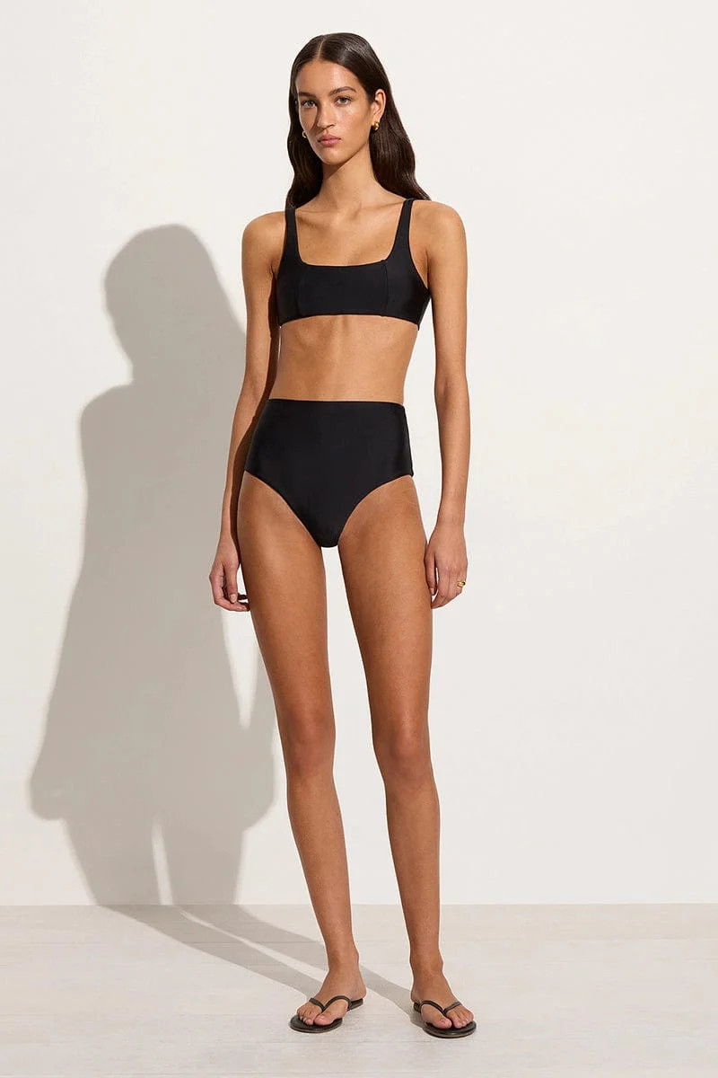 Afonso Bikini Bottoms Black - Final Sale | Faithfull (AU)