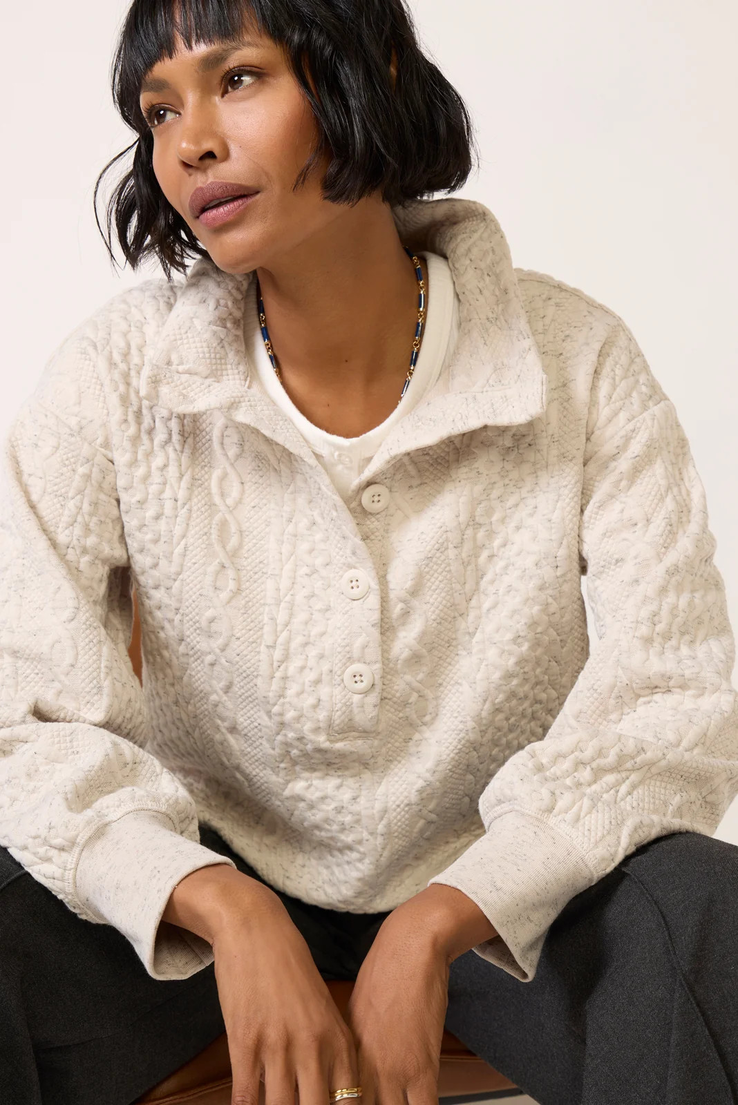 Halley Relaxed Popover | Evereve
