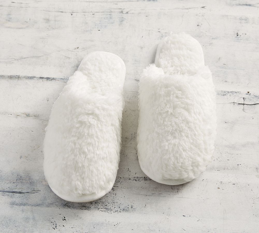 Teddy Bear Slippers | Pottery Barn (US)