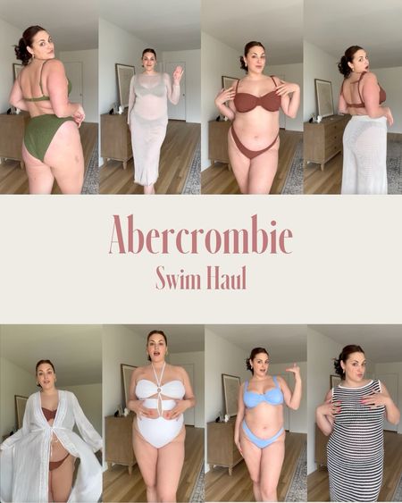Getting ready for summer with a vacation with my girlfriends and a swim haul from Abercrombie! #midsizefashion #abercrombie #swimhaul

#LTKswim #LTKmidsize