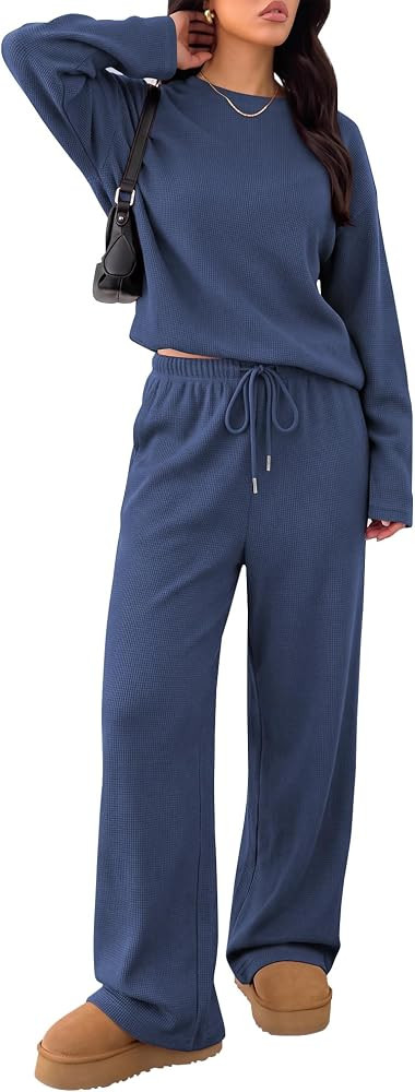 BTFBM 2 Piece Outfit Tracksuit Sweatsuit Fall Outfits For Women 2026 | Amazon (US)