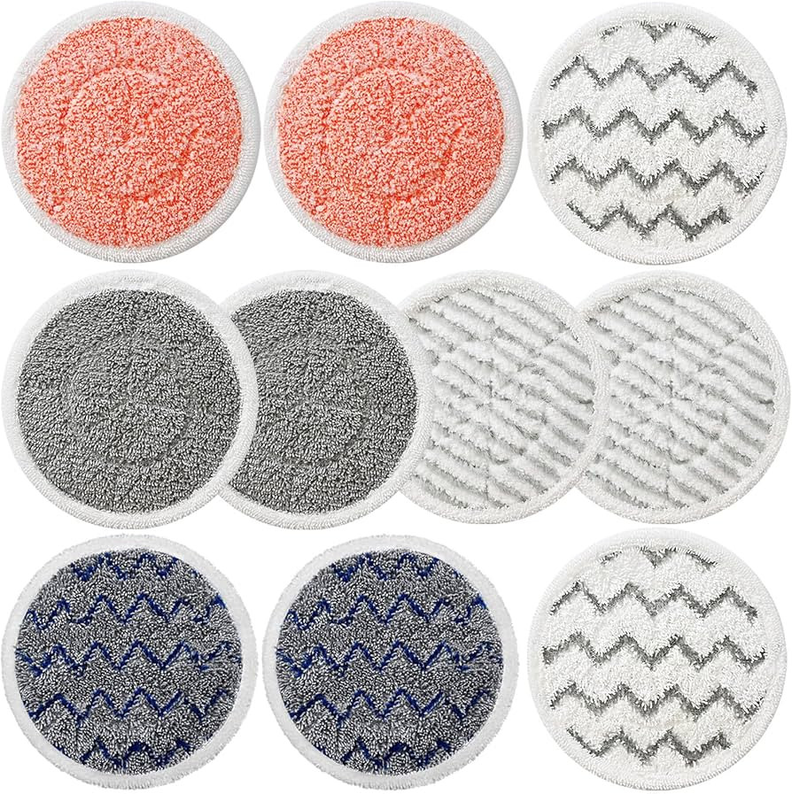 10 Pack Upgraded S7001 Pads Replacement Steam Mop Pads for Shark S7001 S8201 S7000 S7201 S8001 S7... | Amazon (US)