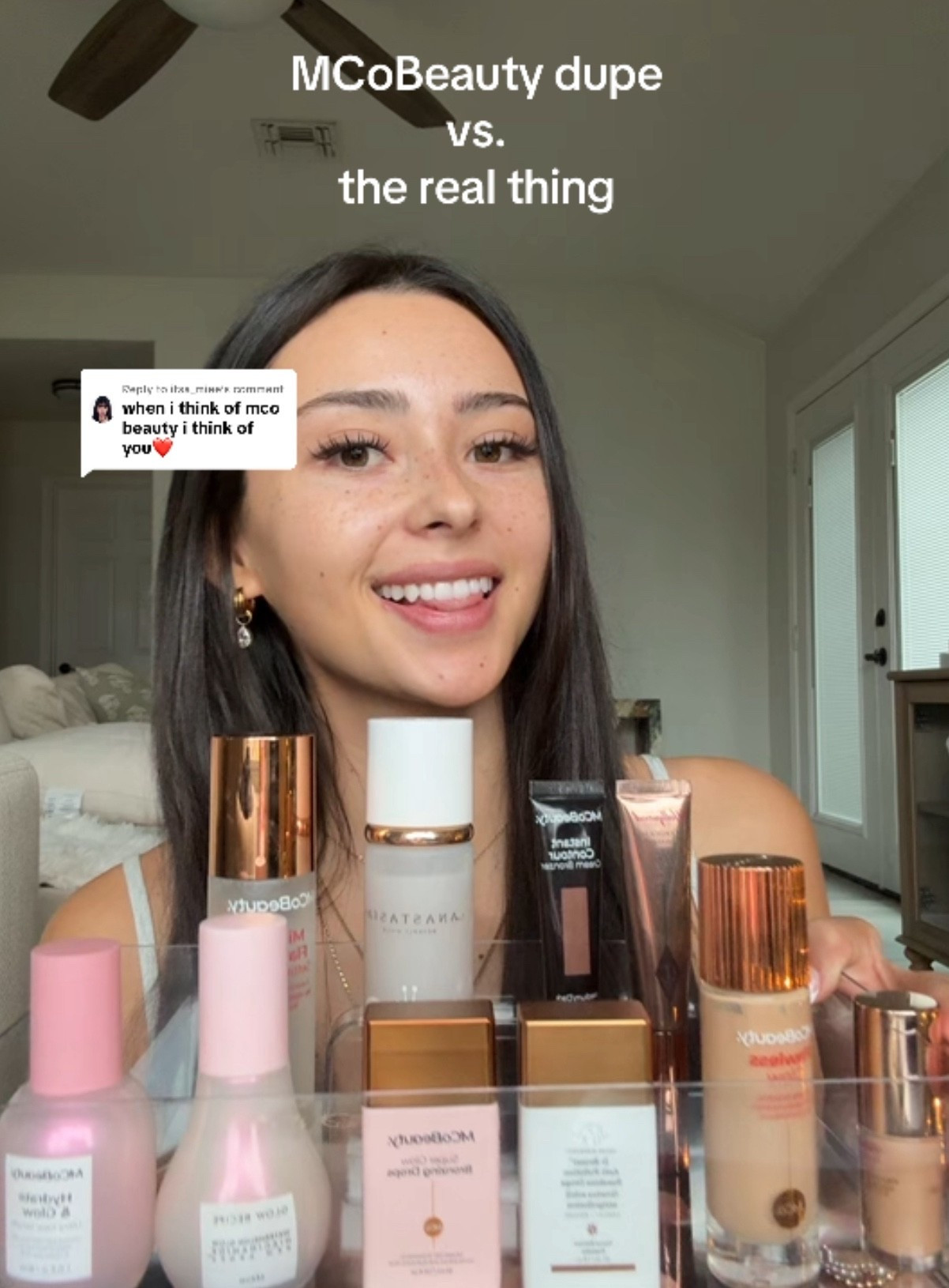 MCoBeauty dupe vs the real productt

#LTKBeauty #LTKgrwm #LTKFindsUnder50