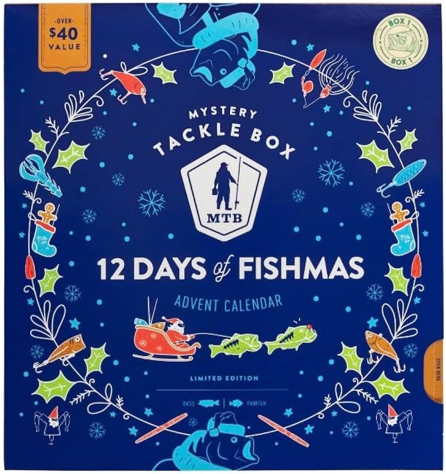 Mystery Tackle Box 12 Days of Fishmas Advent Calendar 2022 | Amazon (US)