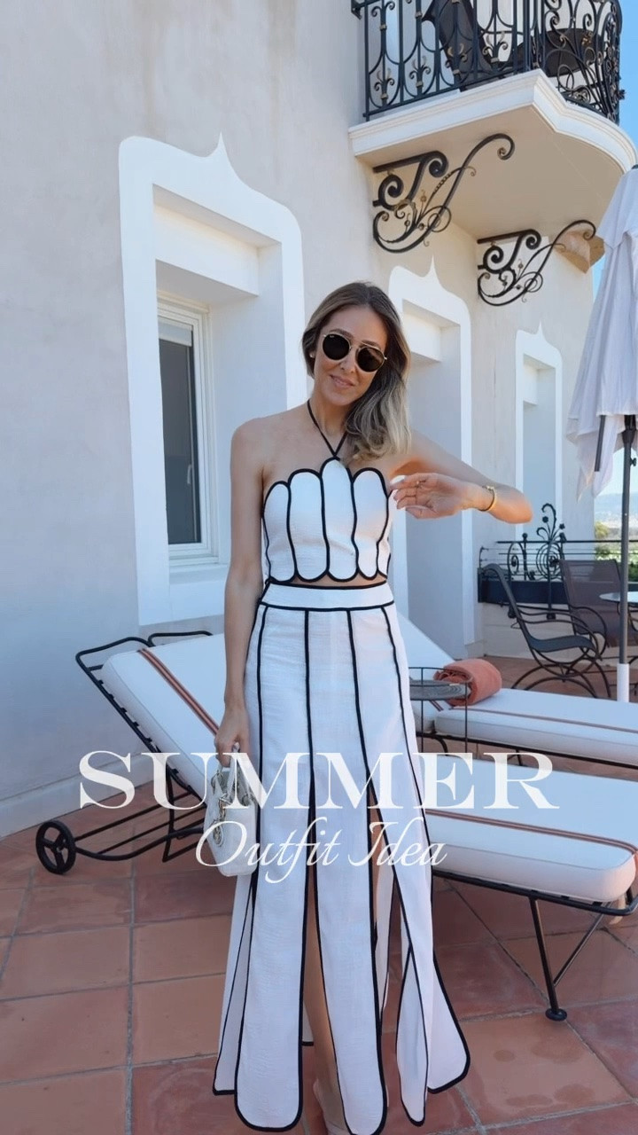 Summer outfit idea 🤍
Gorgeous and elegant skirt set that I’m loving so much! Comfortable, stylish, and flowing.
Fits true to size and I’m wearing size small 
Summer outfits 
Summer dresses

#LTKootd #LTKU #LTKSeasonal