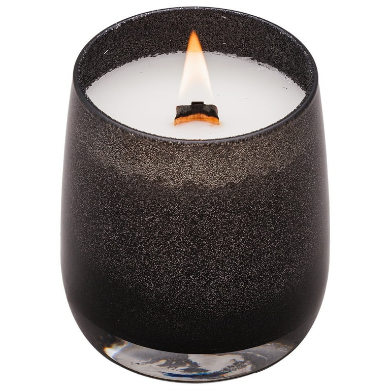 Better Homes & Gardens Wood 1-Wick Holiday Scented Jar Candle, Suede and Cedar, 14.5oz. | Walmart (US)