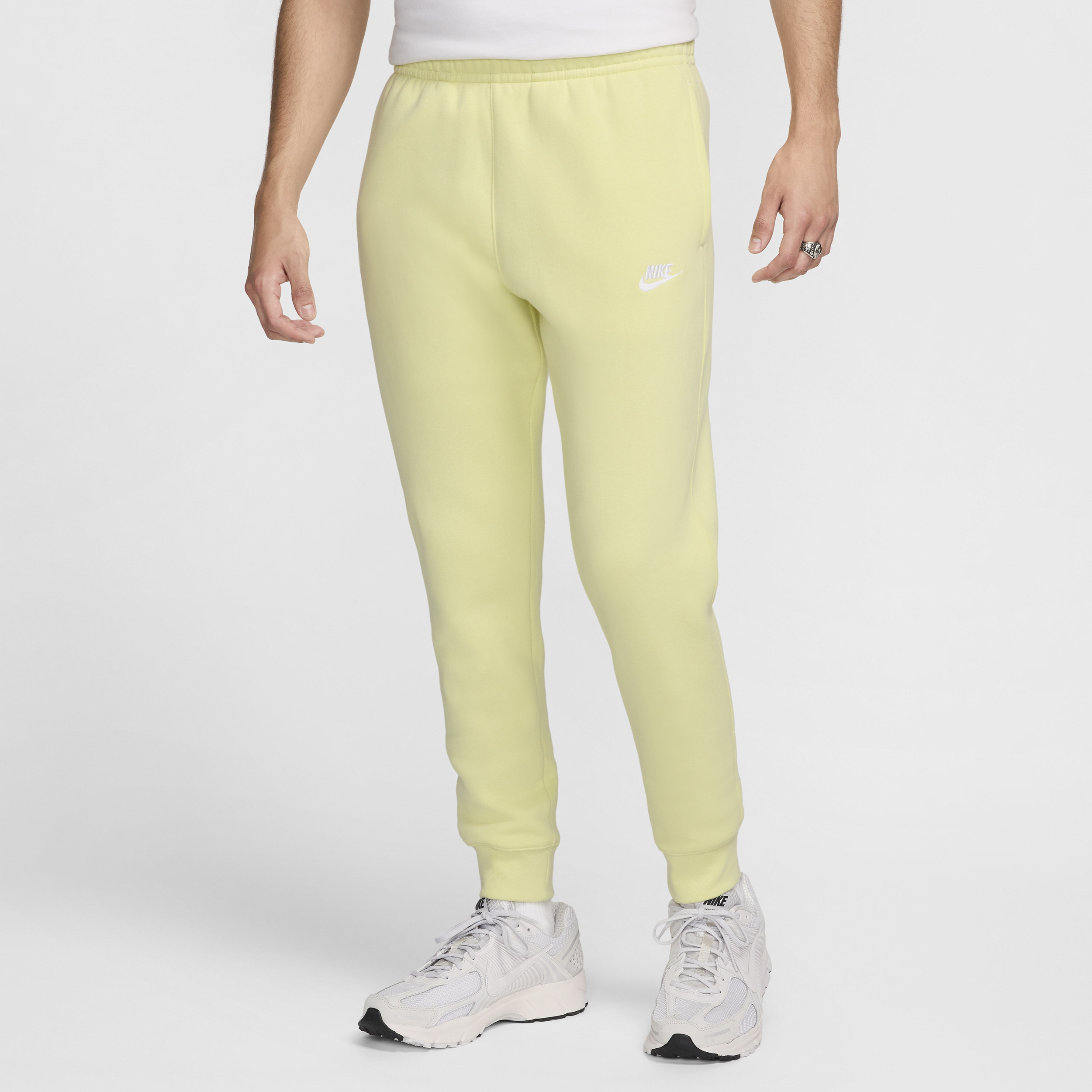 Men's Nike Sportswear Club Fleece Jogger Pants in Yellow, Size: Small | BV2671-751 | Nike (US)